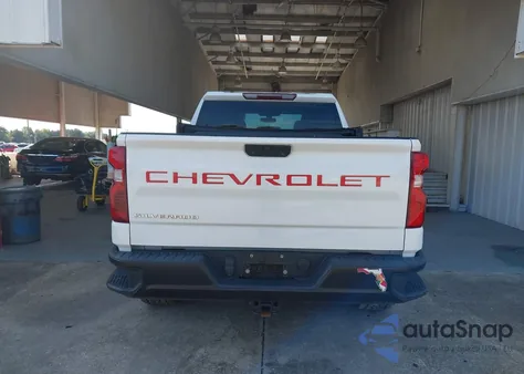 2019 Chevrolet Silverado 1500 Work Truck from USA, damaged, VIN 1GCPWAEF5KZ383318